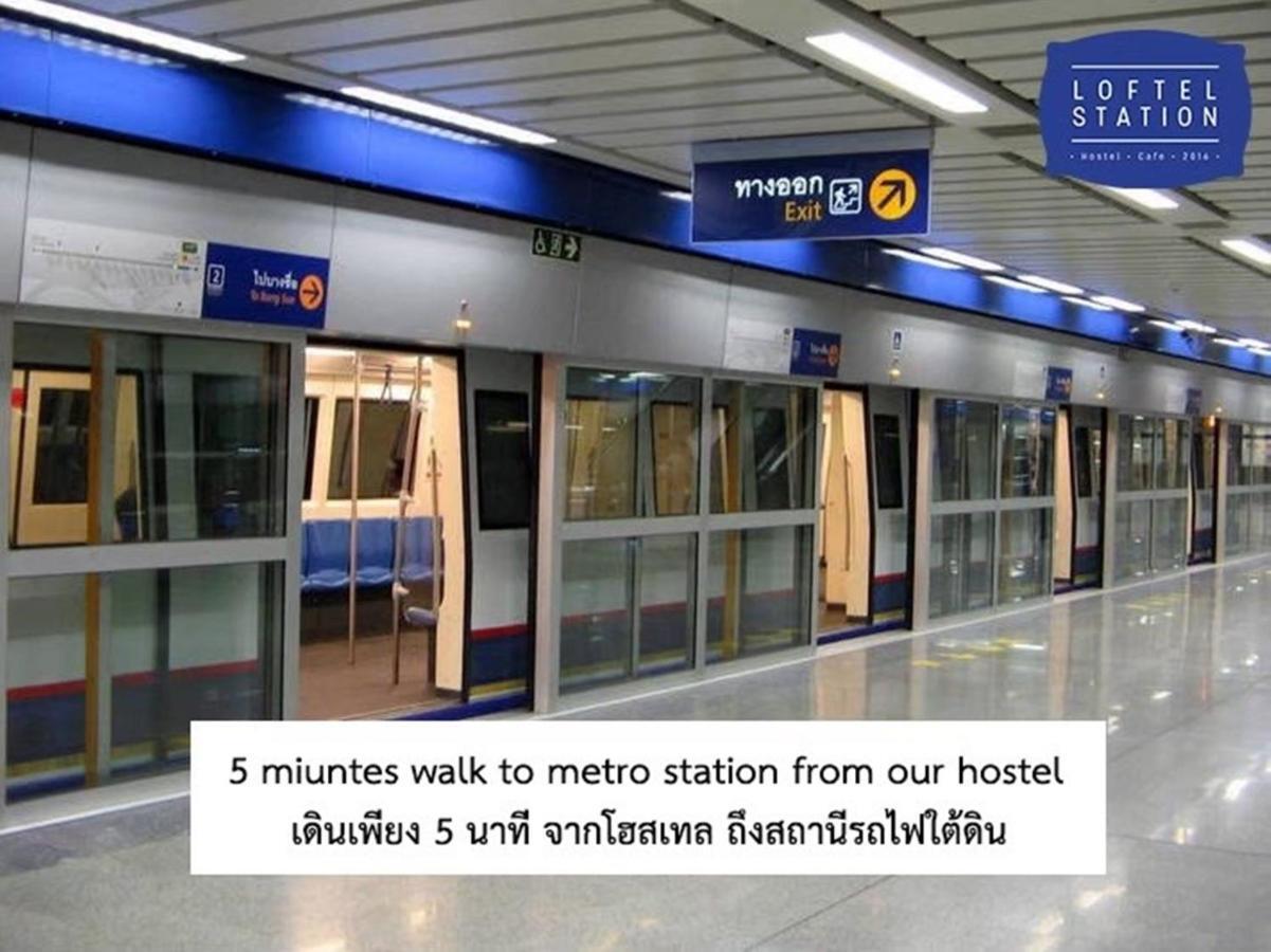 Loftel Station Hostel Bangkok Esterno foto